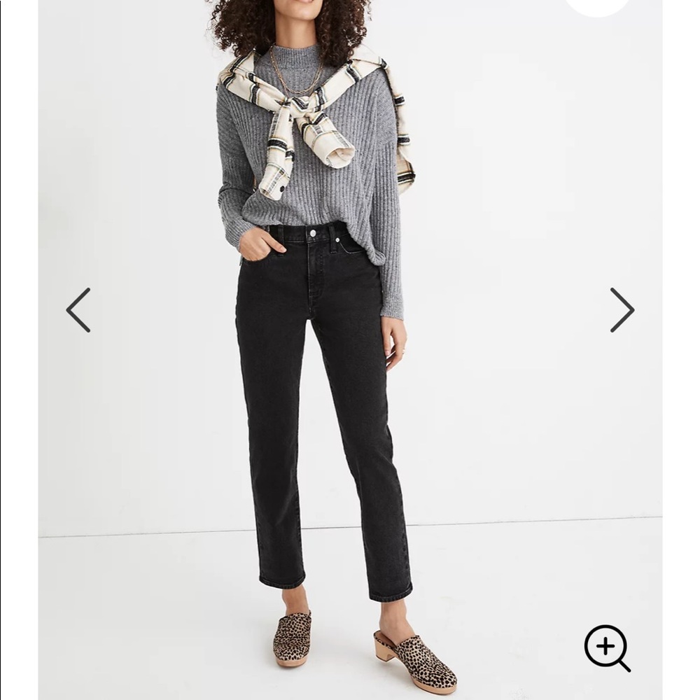Madewell - Tomboy Straight Jeans (mid-rise) - 27